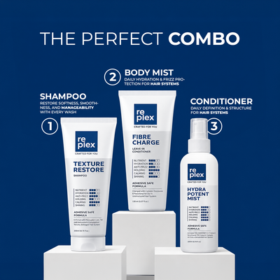 Texture Restore Shampoo + Fibre Charge Leave-in Conditioner+ Hydra Potent Mist(Free)