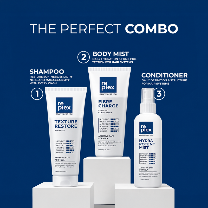 Texture Restore Shampoo + Fibre Charge Leave-in Conditioner+ Hydra Potent Mist(Free)